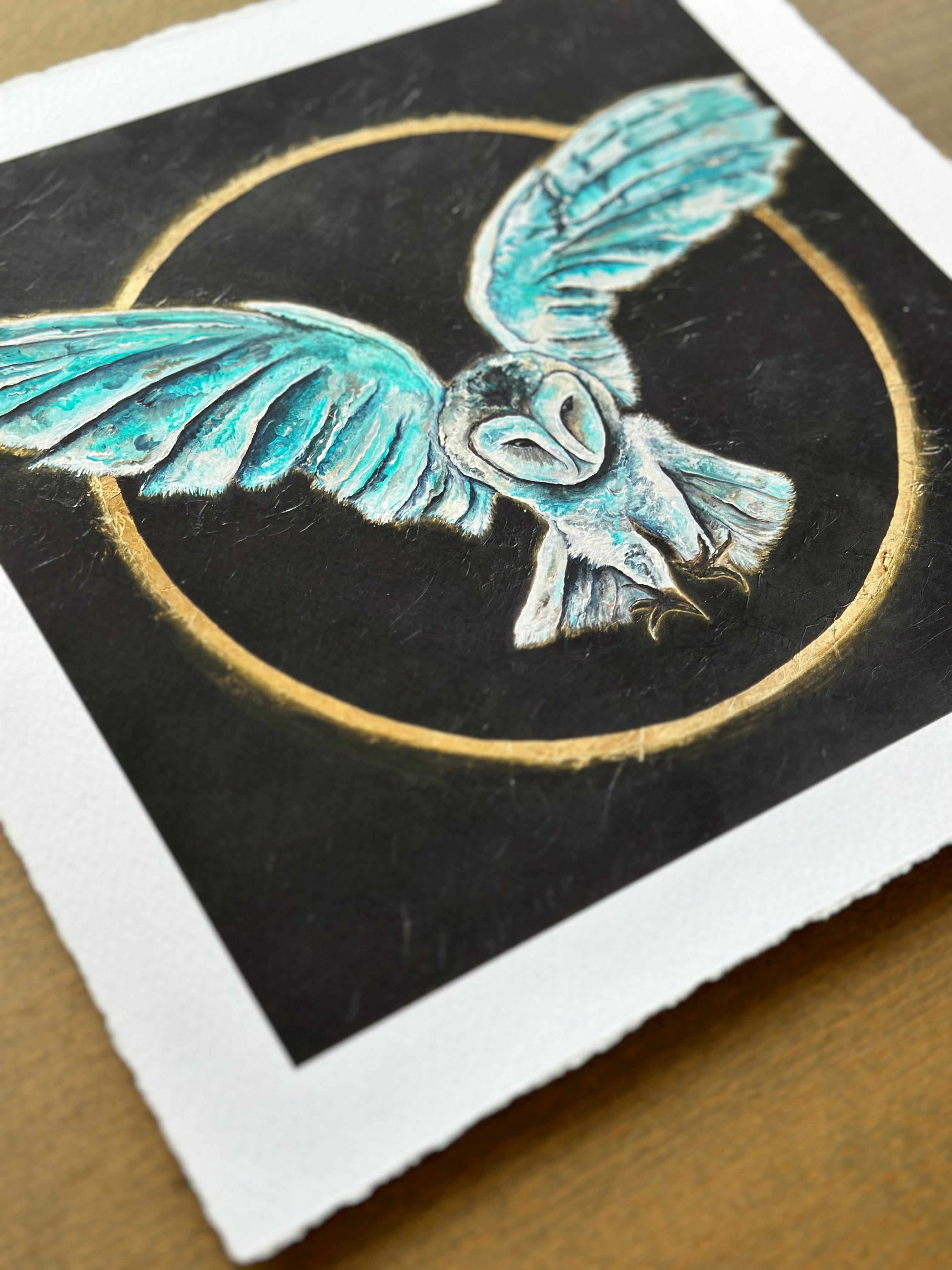 Sapience Framed Owl Print